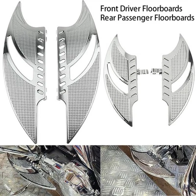 Tableros estirados delanteros y traseros para conductor pasajero para Harley Touring 1986-up Foto 1 de 4