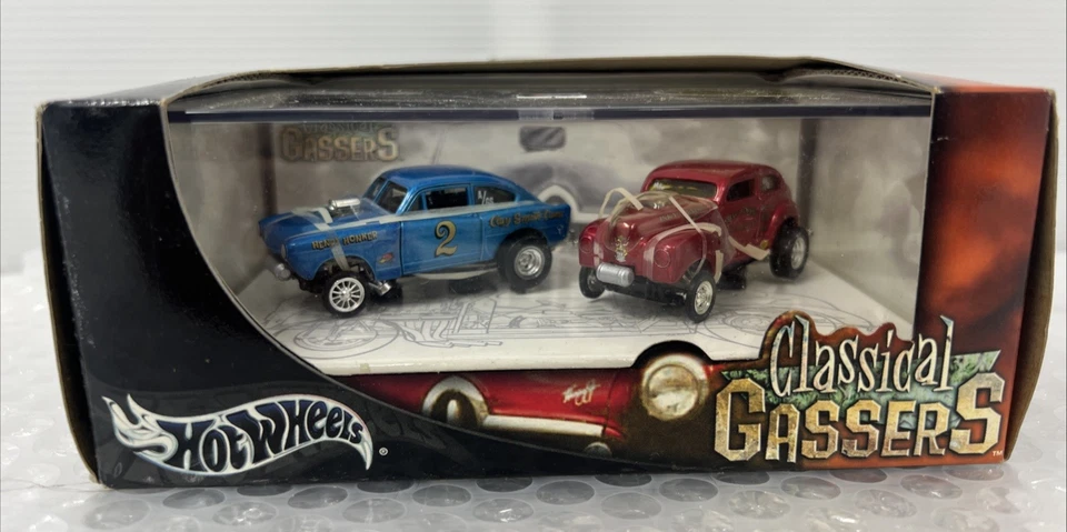 Hot Wheels Classical Gassers Vehicle Car Set - SEALED - Image 1 of 4