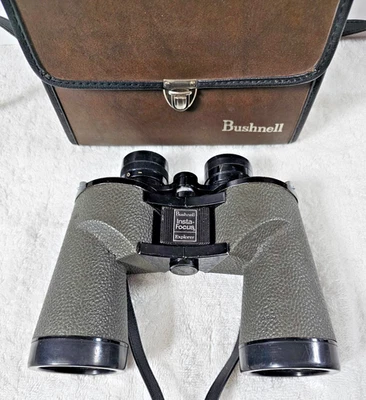 VTG Bushnell Insta-Focus Explorer 10x50 Binoculars Japan 7° w/ Case Clean Optics - Image 1 of 4