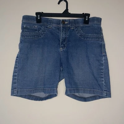 Lee Comfort Waistband Women’s Denim Chino 12 Shorts  — 第 1/4 张图片