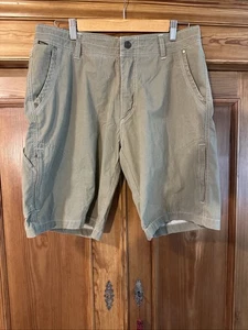 Kuhl Mens 34 Ambush Cargo Shorts Vintage Patina Dye Brown Outdoor Hiking Camp - Picture 1 of 14