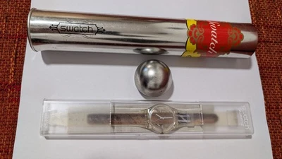 Swatch GK250 "CIGARS" del 1997 con Cassa Metallo Nuovo - Immagine 1 di 3