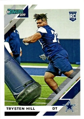2019 Donruss #277 Trysten Hill - Image 1 of 2