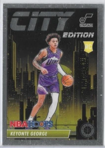 2023-24 Panini Nba Hoops Premium Stock - City Edition Keyonte George #16 (RC) - Picture 1 of 3
