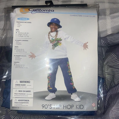 Disfraz de hip hop para niño años 90  Foto 1 de 2