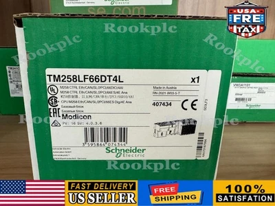 The new TM258LF66DT4L PLC programmable controller delivers fast - Image 1 of 4