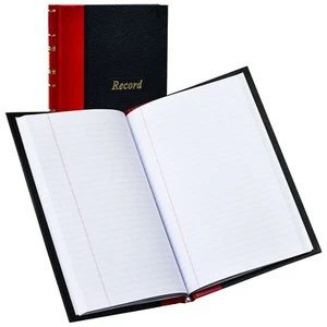 Boorum & Pease 96304EE Account Book, Record Ruled, 5-1/4 x 7-7/8", 144 Pages - Picture 1 of 4