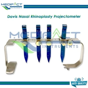 Davis Nasal Rhinoplasty Projectometer Measuring & Marking Inst Plastic Surgery - Picture 1 of 5