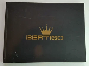 BERTIGO SHIRT CATALOG 95 PAGES SIZE 11.7" X 9" MADE IN TURKEY - Picture 1 of 9