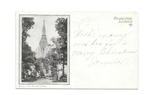 Vintage Postcard EVANSTON IL College of Liberal Arts 1905 UDB - Picture 1 of 2