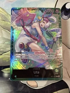 One Piece Starter Deck ST-16 Uta Green Deck Only Sealed English - No PRB-01 Pack - Picture 1 of 3