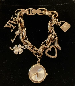 Anne Klein Charm Style Bracelet Watch Working ***New Battery*** - Picture 1 of 10
