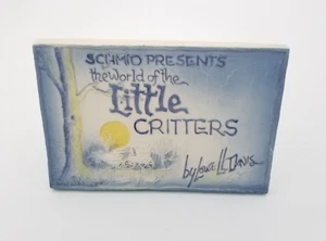 Schmid Lowell Davis DEALER SIGN RARE Little Critters Farmhouse 1980's RARE!!! - Picture 1 of 3