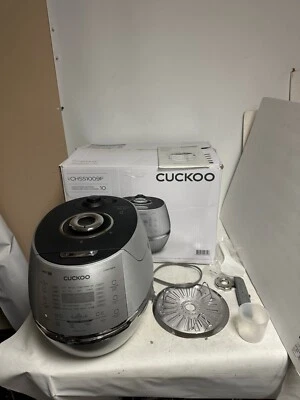 Panela de pressão de arroz Cuckoo CRP-CHSS1009FN 10 xícaras aquecimento por indução - Prata - Imagem 1 de 4