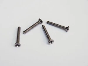 MGB, Sprite & Midget Lucas Rear Lens Chrome Screws Set of 4, 518868, No 6 x 7/8" - Picture 1 of 1