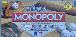 Monopoly Major League Baseball Collector Edition Board Game '05 MLB All 30 Teams