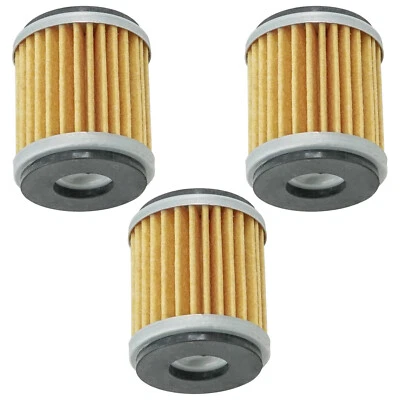 3 Pack Oil Filter for Yamaha YZ250F YZ450F 50Th Anniversary 2003-2011 2013-2020 - Image 1 of 4