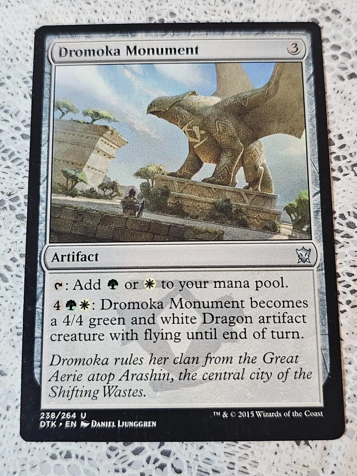 Dromoka Monument 238/264 Uncommon 2015 Magic the Gathering MTG - Image 1 of 2
