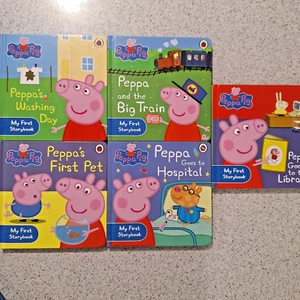 Peppa Pig My First Storybooks 5 Hardcover Children Stories - Picture 1 of 10
