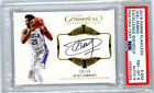 2016 Panini Flawless Basketball #JEM Joel Embiid Excellence Signature Gold 10/10