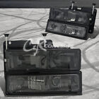 For 88 98 Chevy C10 C K 1500 Gmt400 Smoke Housing Headlamps And Bumper Light And Bulbs