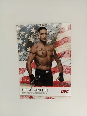 DIEGO SANCHEZ Signed Autographed UFC Legends of American MMA 2.5”x 3.5” Photo - Image 1 of 2