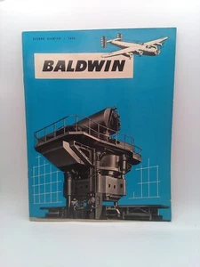BALDWIN Magazine 1944 SECOND QUARTER Baldwin Locomotives Works Soft Cover - Picture 1 of 3