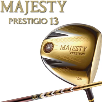 MAJESTY GOLF JAPAN 2024 PRESTIGIO 13 GOLD DRIVER LV760 Maruman Men's 46" - Image 1 of 4