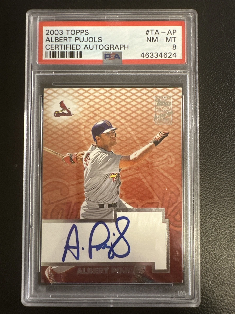 その他  Pujols Auto Fleer Favorite Pujols Auto? : r/baseballcards