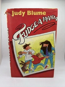 Fudge-A-Mania - Judy Blume (Hardcover, 1990) 1st Edition Dustjacket Dutton Books - Picture 1 of 6