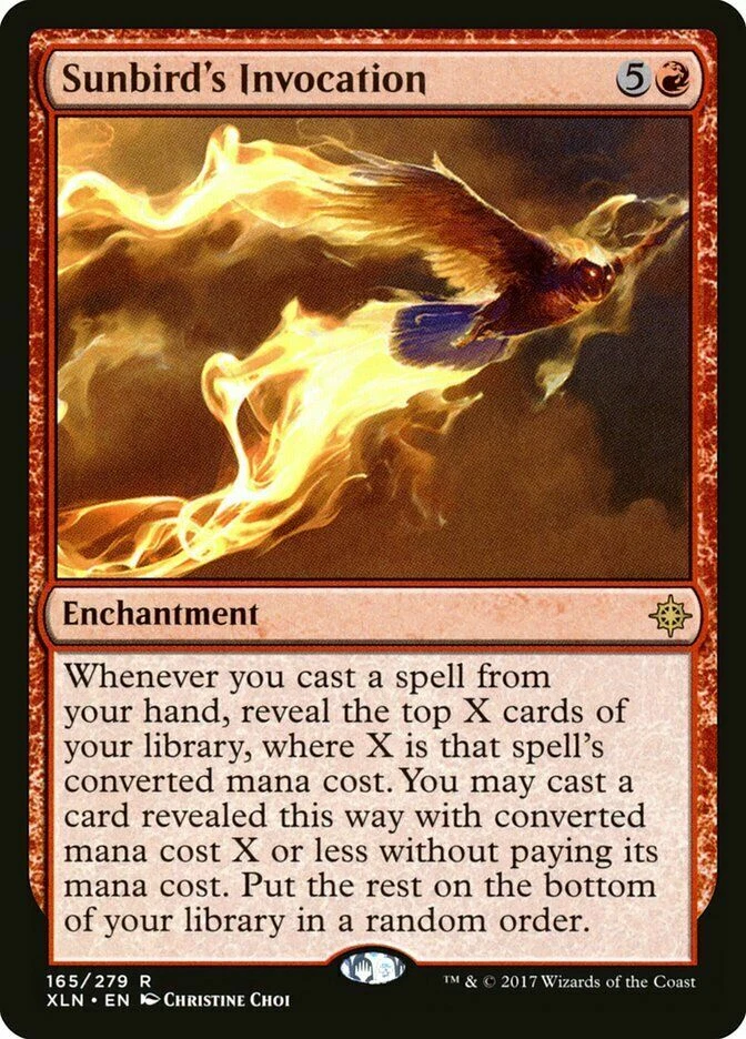 SUNBIRD'S INVOCATION - MTG Ixalan Rare Enchantment - Image 1 of 1