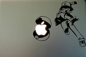 Cool Pokemon Ash Ketchum Sticker Viny Decal Macbook Air/Pro/Retina 13"15"17" - Picture 1 of 4