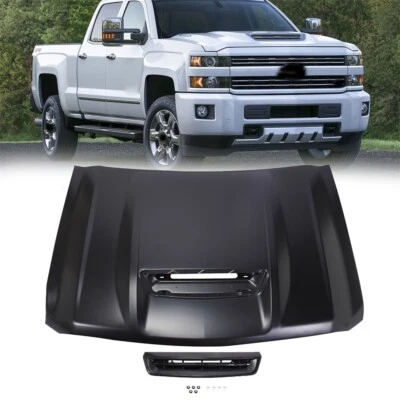 Hood Panel For 2017 2018 2019 Chevrolet Silverado 2500 HD GM1230469 84456263 - Image 1 of 4