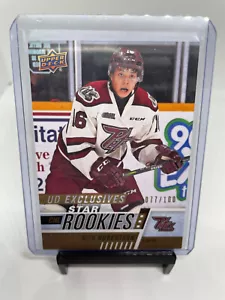 2017-18 Upper Deck UD CHL Exclusives Star Rookies Nick Robertson Rookie /100 - Picture 1 of 3