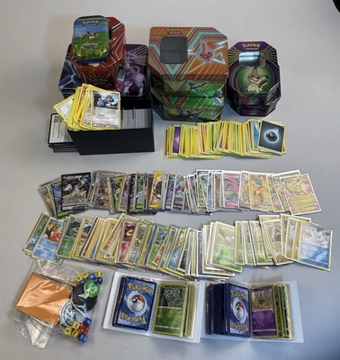 Pokemon Card Lot 750+ Character Cards, Holo Pikachu, Charzar - Image 1 of 4