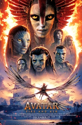 Avatar Fire and Ash 11" x 17" Collector's Movie Poster ( T2 )