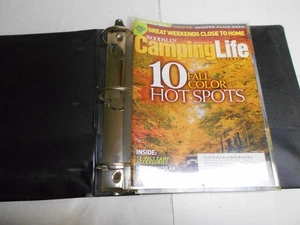 CAMPING LIFE MAGAZINES IN BINDER- 10 ISSUES FROM 2006 (4), 08 (3), 09 (3) - Picture 1 of 11