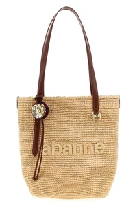 RABANNE Raffia Tote Bag New And Authentic - Picture 1 of 3