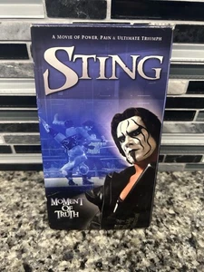STING - MOMENT OF TRUTH - (VHS) - STEVE BARDEN Wrestling - Picture 1 of 3