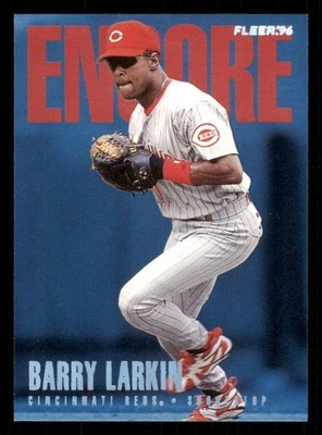 1996 Fleer Update Tiffany #U230 Barry Larkin ENC - Image 1 of 2