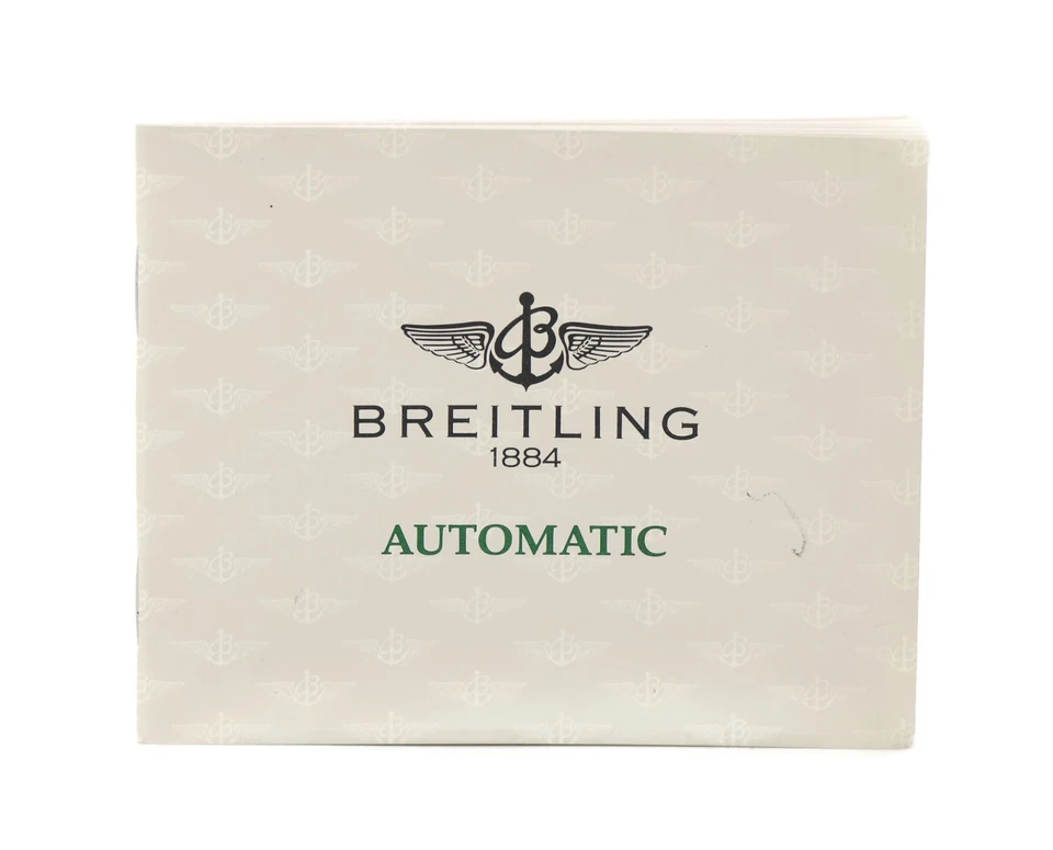 Автоматический буклет Breitling с руководством - Изображение 1 из 1