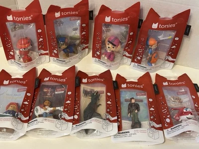 Tonies HUGE Lot Of 9 Paw Patrol Blippi Super Wings Coco Disney Boys Girls New A - Image 1 of 4