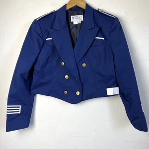 Vintage Disney Cruise Line Cropped Men’s Military Blazer Size XL NWT - Picture 1 of 8