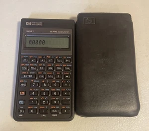 Calculadora científica vintage Hewlett Packard HP 32S II RPN estuche original probado - Imagen 1 de 3