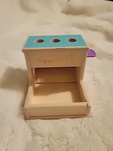 Lovevery Wooden Peg Drop from The Thinker Play Kit Months 11-12 Baby Montessori - Picture 1 of 23