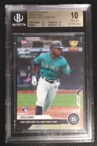 2020 Topps Now BGS 10 PRISTINE KYLE LEWIS RC CUP AS ROOKIE TEAM RC #RC09 /2395