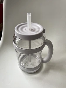 REDUCE WATERDAY 80oz Desktop Mug Gray Plastic Water Bottle - Picture 1 of 4