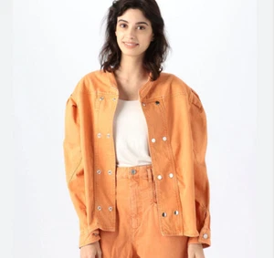 Isabelle Marant Haut Top Espera canvas jacket - brand new - 12 - Picture 1 of 9