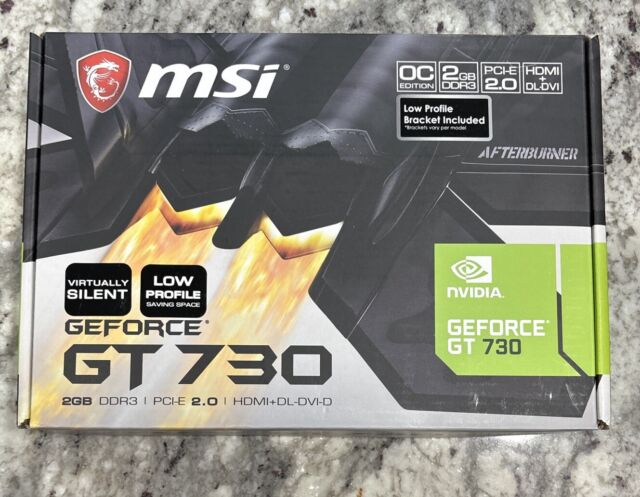 MSi Geforce GT 730 4GB Graphics Card DDR3 NVIDIA #Boxinfo #msi #geforce 