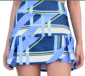 NWT Skort (Skirt With Shorts) L. Geometric Print, White Inner Shorts. - Picture 1 of 3